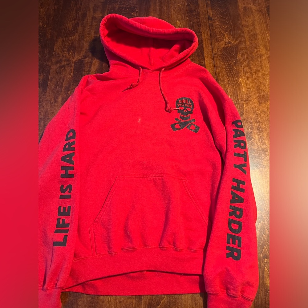 Assholes Live Forever ALF Linda Finegold Hoodie Red